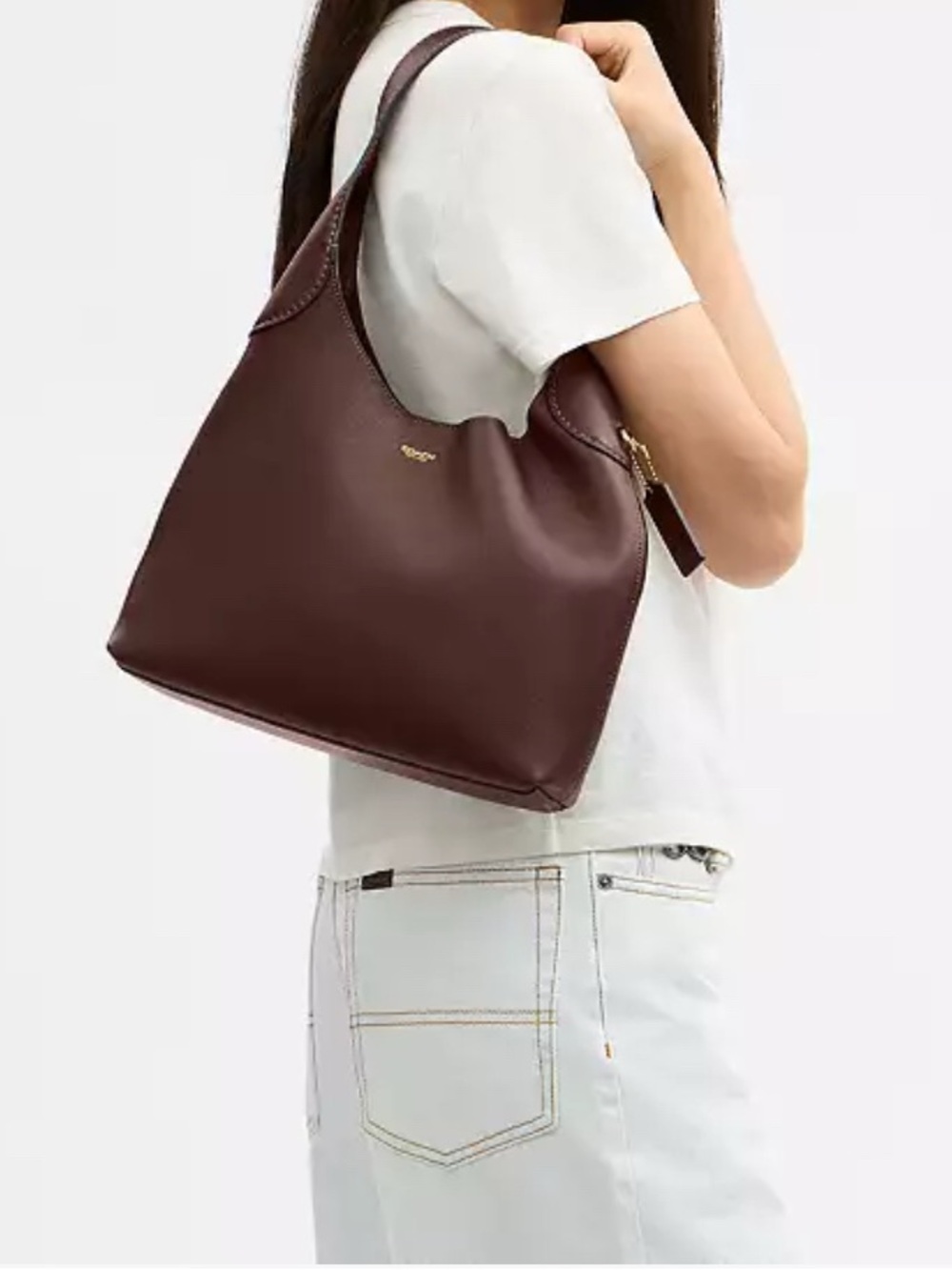 Brooklyn Shoulder Bag 28 brass/maple - Picture 11 of 11